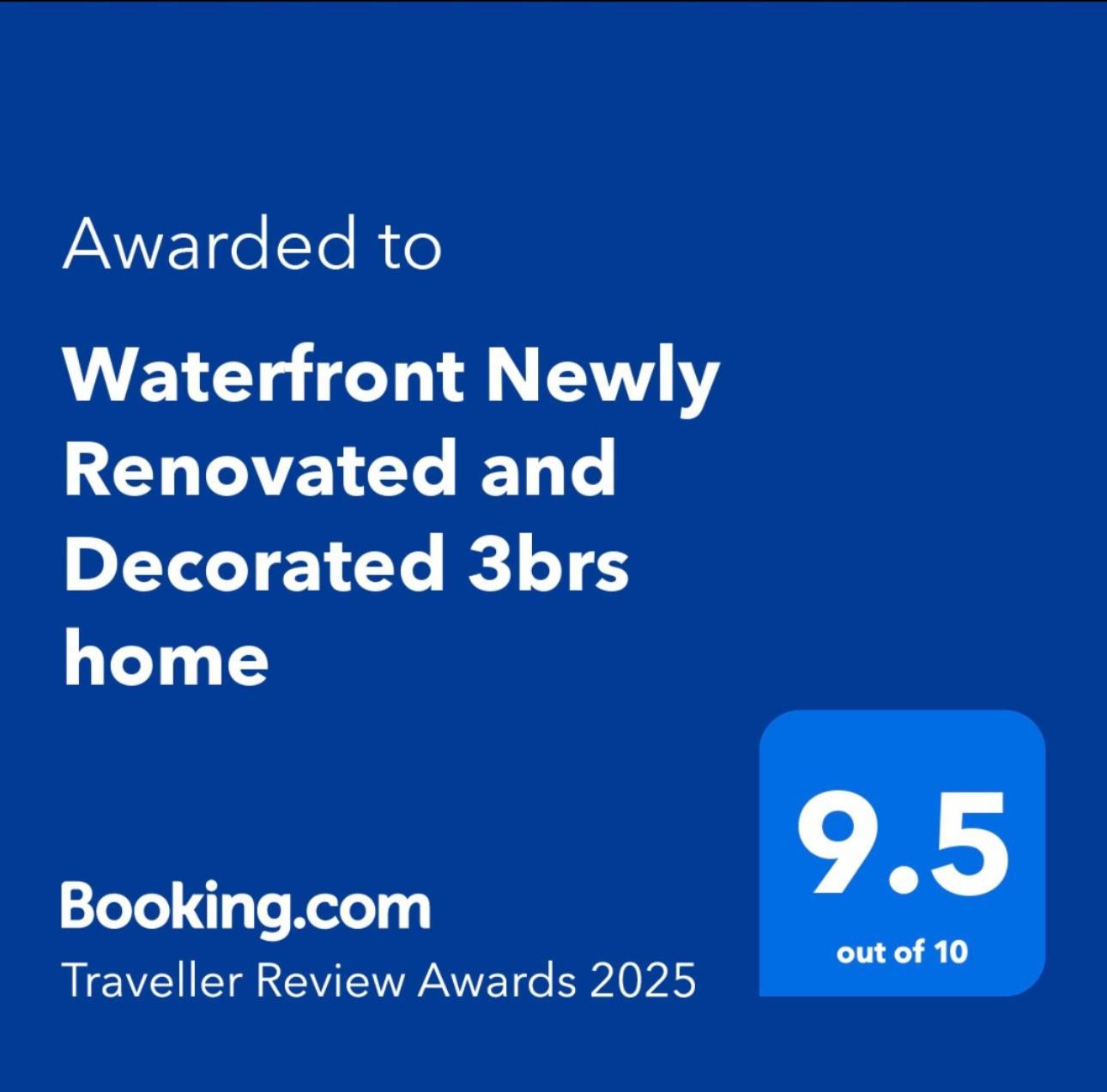 Waterfront Newly Renovated And Decorated 3Brs Home 米尔顿 外观 照片